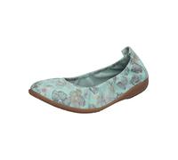 Josef Seibel Damen Klassische Ballerinas Fenja 01,Weite G (Normal),Pumps,Halbschuhe,Sommerschuhe,Slipper,Ballet-Flats,Grün (Mint-Multi),36 EU