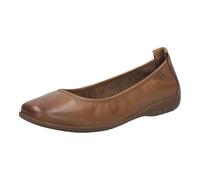 Josef Seibel Damen Klassische Ballerinas Fenja 01,Weite G (Normal),sportlich,Ballerinen,Halbschuhe,Sommerschuhe,Slipper,Camel,42 EU