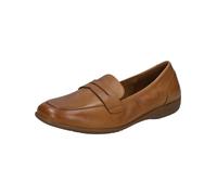 Josef Seibel Damen Klassische Ballerinas Fenja 22,Weite G (Normal),Halbschuhe,Sommerschuhe,Slipper,Ballerina-Schuhe,flach,Camel,42 EU