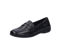 Josef Seibel Damen Klassische Ballerinas Fenja 22,Weite G (Normal),Slip-ons,Freizeitschuhe,sportlich,Ballerinen,Black-Black,36 EU