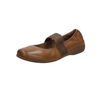 Josef Seibel Damen Klassische Ballerinas Fenja 25,Weite G (Normal),Ballerinen,Halbschuhe,Sommerschuhe,Slipper,Ballet-Flats,Camel,39 EU