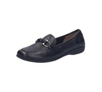 Josef Seibel Damen Klassische Ballerinas Fenja.34,Weite G (Normal),Ballett-Schuhe,Ballet-Flats,Ausgehschuhe,Black-Black,38 EU