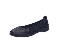 Josef Seibel Damen Klassische Ballerinas Fenja.36,Weite G (Normal),Ballett-Schuhe,Ballet-Flats,Ausgehschuhe,Black-Black,38 EU