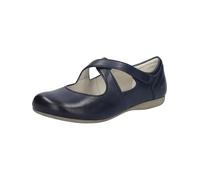 Riemchenballerina JOSEF SEIBEL "Fiona 72" Gr. 39, blau (nachtblau) Damen Schuhe Ballerinas mit praktischem Klettverschluss (84073940-39)
