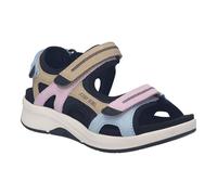 Josef Seibel Damen Klassische Sandalen Estelle.02,Weite G (Normal),Wechselfußbett,Sandaletten,klettsandalen,bequem,Lilac-Multi,38 EU