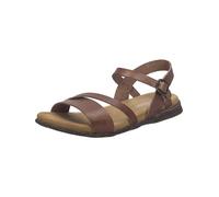 Sandale JOSEF SEIBEL "Fabricia 02", Damen, Gr. 41, cognac, Leder, Schuhe Sandale, Sommerschuh, Riemchensandale in zeitlosem Design, G-Weite (58188626-41) cognac