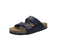 Pantolette JOSEF SEIBEL "Hermine 01", Damen, Gr. 40, schwarz, Leder, Schuhe Pantolette, Plateau Sandale, Sommerschuh, Hausschuh mit komfortablem Fußbett (98842935-40) schwarz