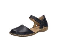 Josef Seibel Damen Klassische Sandalen Rosalie 42,Weite G (Normal),Strandschuhe,Sandaletten,klettsandalen,bequem,schwarz,41 EU