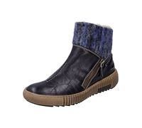 Josef Seibel Damen Klassische Stiefeletten Maren 22,Weite G (Normal),Wechselfußbett,uebergangsstiefel,Winterschuhe,Blau (Ocean-Kombi),39 EU