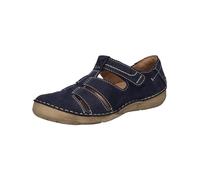 Josef Seibel Fergey 59 Schuhe Slipper blau Klett für Damen, blau, Größe 39 EU