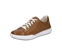 Josef Seibel Damen Low-Top Sneaker Claire 01,Weite G (Normal),Wechselfußbett,Strassenschuhe,Sportschuhe,Freizeitschuhe,Camel,42 EU