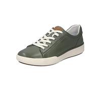 Josef Seibel Damen Low-Top Sneaker Claire 01,Weite G (Normal),Wechselfußbett,Freizeitschuhe,Turnschuhe,Laufschuhe,Grün (Mint),36 EU