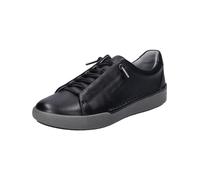 Josef Seibel Damen Low-Top Sneaker Claire 24,Weite G (Normal),Wechselfußbett,Freizeitschuhe,Turnschuhe,Laufschuhe,schwarz,41 EU