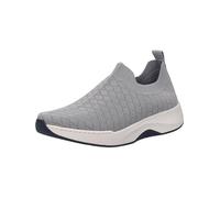 Josef Seibel Damen Low-Top Sneaker Elli.11,Weite G (Normal),Wechselfußbett,Turnschuhe,Laufschuhe,schnürschuhe,schnürer,grau,40 EU