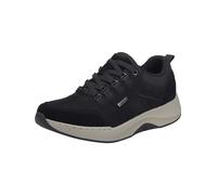 Josef Seibel Damen Low-Top Sneaker Elli 50,Weite G (Normal),Wechselfußbett,wasserdicht,Turnschuhe,Laufschuhe,schnürer,schwarz,40 EU