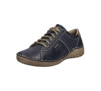 Josef Seibel Damen Low-Top Sneaker Felicia 02,Weite G (Normal),Wechselfußbett,Strassenschuhe,Freizeitschuhe,Ocean-Kombi,41 EU