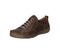Josef Seibel Damen Low-Top Sneaker Fergey 56,Weite G (Normal),Wechselfußbett,Freizeitschuhe,Turnschuhe,Laufschuhe,Brandy,39 EU