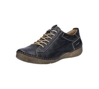 Josef Seibel Damen Low-Top Sneaker Fergey 56,Weite G (Normal),Wechselfußbett,schnürschuhe,schnürer,Halbschuhe,schwarz,45 EU