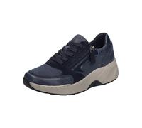 Josef Seibel Damen Low-Top Sneaker Lissi 03,Weite H (Weit),Wechselfußbett,Turnschuhe,Laufschuhe,schnürschuhe,dunkelblau,41 EU