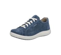 Josef Seibel Damen Sneaker Megan 07 – Low-Top, Weite G, Wechselfußbett – Shark, Größe 37