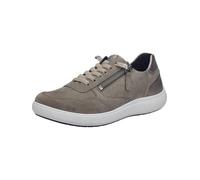 Josef Seibel Damen Low-Top Sneaker Megan.09,Weite G (Normal),Wechselfußbett,Freizeitschuhe,Turnschuhe,Laufschuhe,Business,Taupe,41 EU
