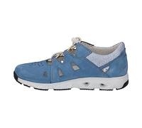 Josef Seibel Damen Low-Top Sneaker Noih 08,Weite G (Normal),Wechselfußbett,Strassenschuhe,Sportschuhe,Freizeitschuhe,blau-Kombi,38 EU