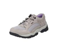 Josef Seibel Damen Low-Top Sneaker Philippa 53,Weite G (Normal),Wechselfußbett,wasserdicht,Laufschuhe,schnürer,hellgrau-Kombi,38 EU