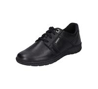 Josef Seibel Damen Low-Top Sneaker Steffi 59,Weite G (Normal),Wechselfußbett,wasserdicht,Freizeitschuhe,Turnschuhe,schwarz,39 EU
