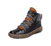 Josef Seibel Damen Maren 06 Stiefeletten, Schwarz (Schwarz-Multi Pl88 102)