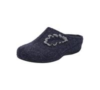 Josef Seibel Damen Pantoffeln Cholet 05,Weite H (Weit),Wechselfußbett,treter,finken,schlapen,Home-Slipper,patschen,dunkelblau,41 EU