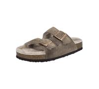 Josef Seibel Damen Pantoffeln Hermine 12, Frauen Hausschuhe,Weite G (Normal),finken,schlapen,Home-Slipper,House-Slipper,Taupe,41 EU