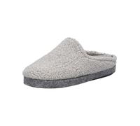 Josef Seibel Damen Pantoffeln Lara.02, Frauen Hausschuhe,Weite G (Normal),zuhause,Freizeitschuhe,bequem,Schlupfschuhe,grau-Kombi,37 EU