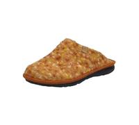 Josef Seibel Damen Pantoffeln Lille 09, Frauen Hausschuhe,Weite G (Normal),Winter,Schlupfschuhe,schluepfschuhe,orange-Multi / MA909-842,38 EU