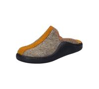 Hausschuh braun-kombi - Gr. - 41