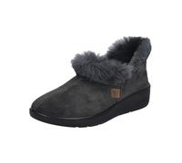 Josef Seibel Damen Pantoffeln Tara 03, Frauen Hausschuhe,Weite H (Weit),Schlupfschuhe,schluepfschuhe,Slip-ons,Mules,anthrazit,36 EU