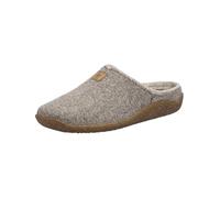 Josef Seibel Damen Pantoffeln Vinny.01,Weite G (Normal),Wechselfußbett,Latschen,Schlappen,gaeste-Hausschuhe,pantine,beige-Kombi,39 EU