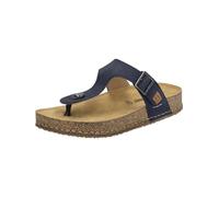 Zehentrenner JOSEF SEIBEL "Hannah 09" Gr. 37, blau (dunkelblau) Damen Schuhe Strandschuhe mit Schnallenverschluss (67153634-37)