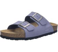 Pantolette JOSEF SEIBEL "Josef Seibel Pantoletten Leder", Damen, Gr. 39, ice, Leder, Schuhe Pantolette (60140855-39) ice