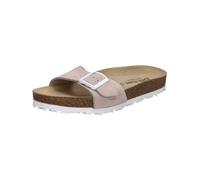 Josef Seibel Damen Pantoletten Hermine 03, Frauen Slipper,Weite G (Normal),sommerclogs,Sandalen,Freizeitschuhe,mules,beige-Kombi,38 EU