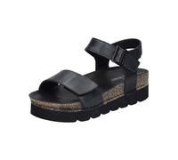 Josef Seibel Damen Plateausandalen Alice 03, Frauen Sandalen,Weite G (Normal),Sommerschuhe,Freizeitschuhe,offene Schuhe,schwarz,37 EU