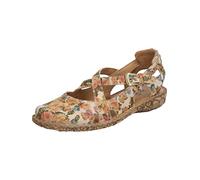 Josef Seibel Damen Riemchensandalen Rosalie 13,Weite G (Normal),offene Schuhe,Strandschuhe,Sandaletten,bequem,flach,beige-Multi,40 EU