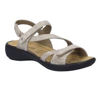 Sandale JOSEF SEIBEL "Ibiza 70, beige-kombi", Damen, Gr. 36, beige (beige, kombi), Obermaterial: 100% Rindsleder Leather cow., Schuhe Sandale (73913840-36) beige, kombi