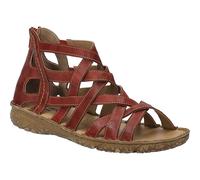 Josef Seibel Damen Sandaletten Ivy 06, Frauen Sandalen,Weite G (Normal),Sommerschuhe,Freizeitschuhe,offene Schuhe,rot,36 EU
