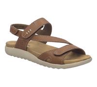 Josef Seibel Damen Klassische Sandalen Juliet.01,Weite G (Normal),bequem,Sommerschuhe,Freizeitschuhe,offene Schuhe,Cognac,37 EU