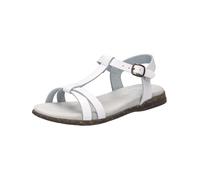 Josef Seibel Damen Sandaletten Fabricia 01, Frauen Sandalen,Weite G (Normal),Sommersandalen,bequem,flach,Sommerschuhe,Weiss,43 EU