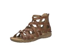 Josef Seibel Damen Sandaletten Ivy 06, Frauen Sandalen,Weite G (Normal),Sommerschuhe,Freizeitschuhe,offene Schuhe,Castagne,38 EU