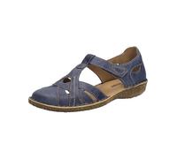 Josef Seibel Sandalette Rosalie 29 Damen T‑Spange Weite G Dunkelblau Größe 41