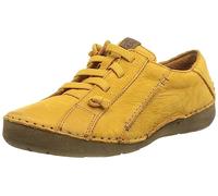 Josef Seibel Damen Schnürhalbschuhe Fergey 87, Frauen sportlicher Schnürer, Women's Women Woman Freizeit schnürschuh,Orange(Safran),39 EU / 5.5 UK