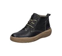 Josef Seibel Damen Schnürstiefeletten Alina 04,Weite G (Normal),Wechselfußbett,Kurzstiefel,uebergangsschuhe,schwarz,38 EU