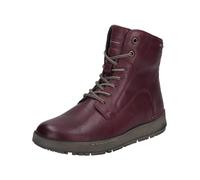 Josef Seibel Damen Schnürstiefeletten Anna 51,Weite H (Weit),Wechselfußbett,wasserdicht,uebergangsstiefel,schnürboots,Plum,41 EU